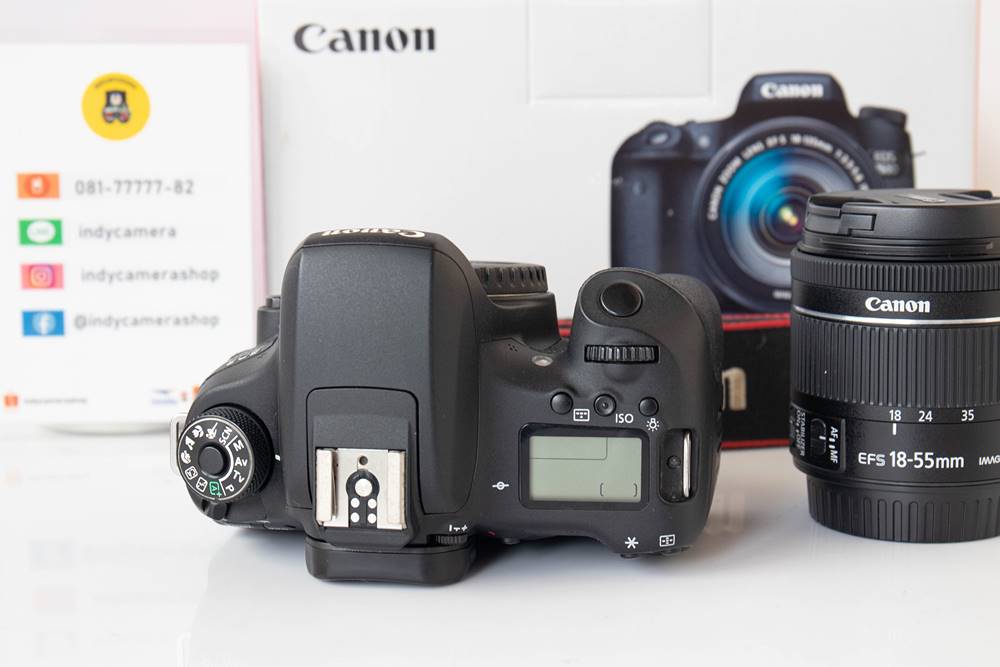 Canon 760D+18-55mm STM เครื่องศูนย์ สภาพสวย อดีตประกันศูนย์
